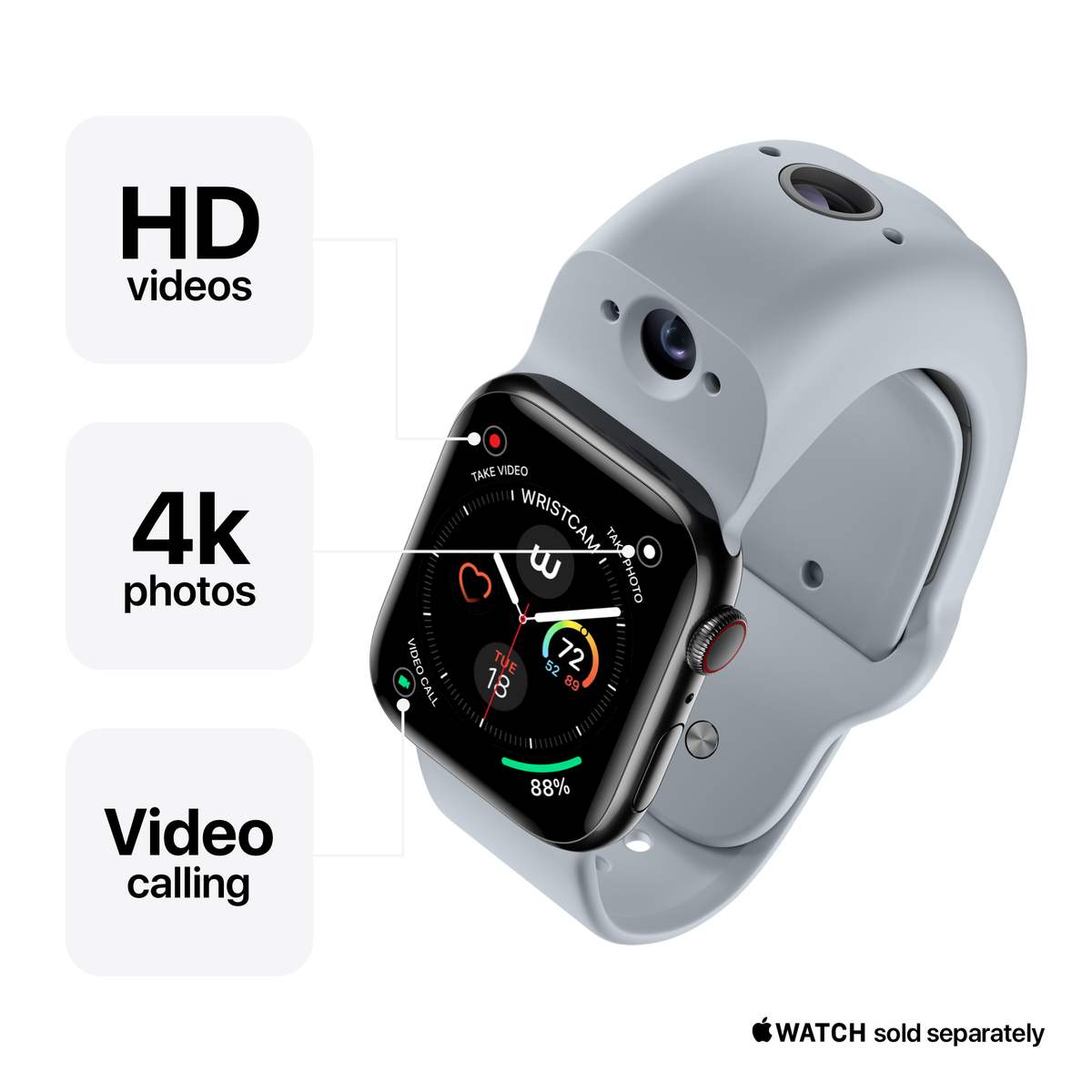 Apple watch 4 camera band discount